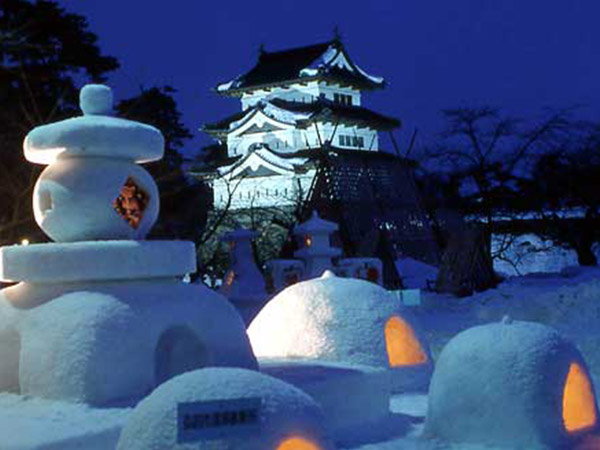 弘前城雪灯籠まつり